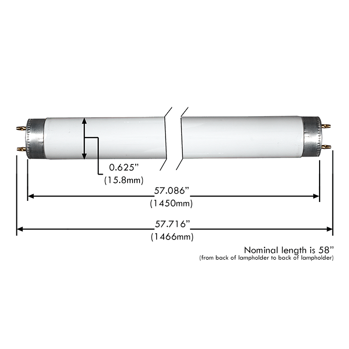 Halco F35T5 841 35050 35w T5 Linear Fluorescent 41k G5 Base